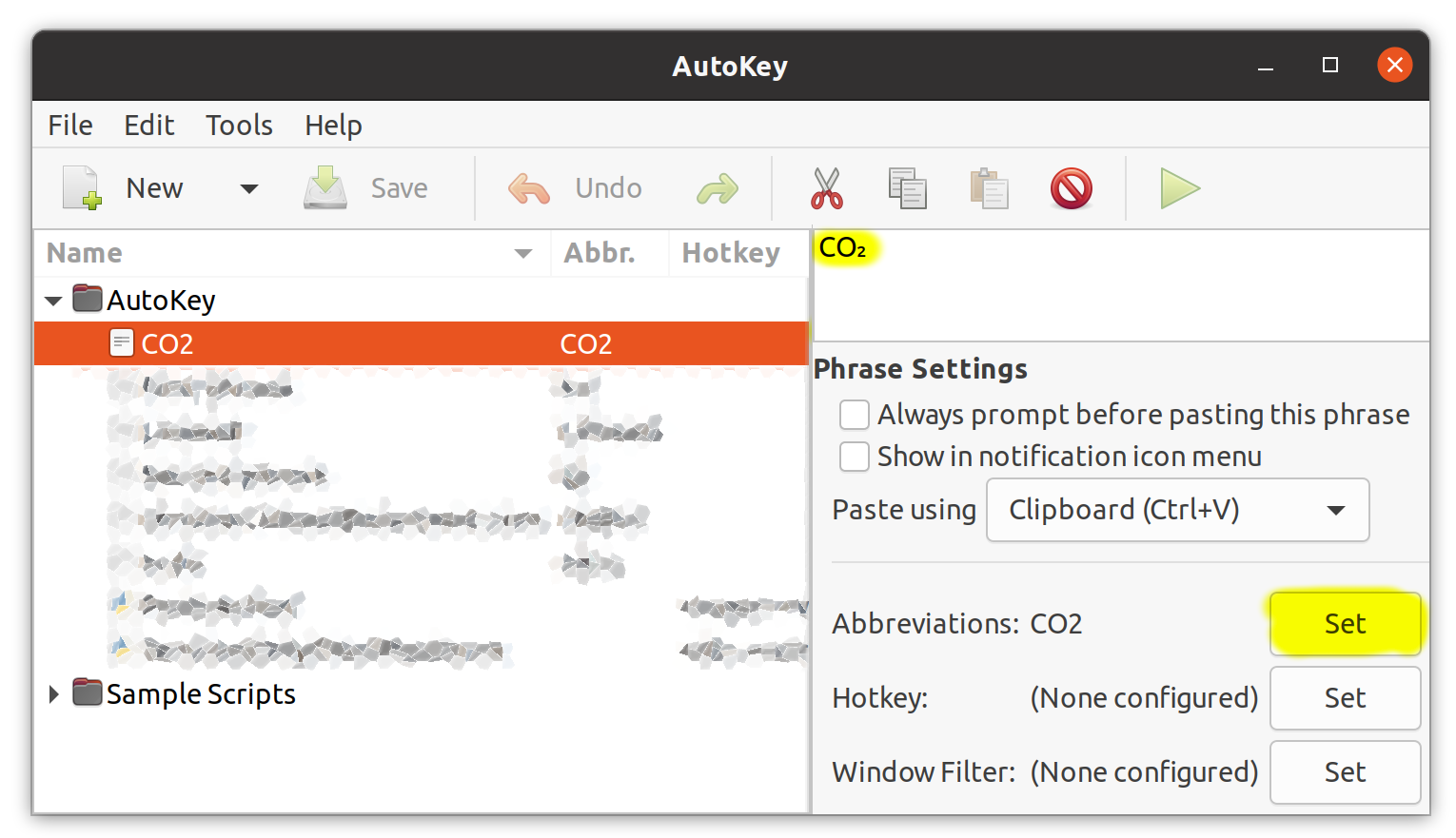 Textersetzung unter Ubuntu